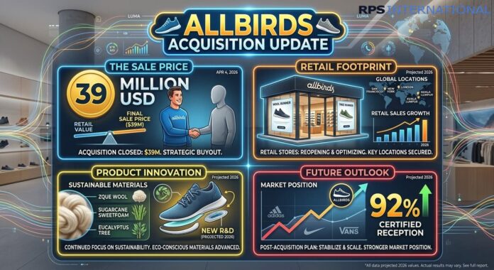 ALLBIRDS ACQUISITION UPDATE