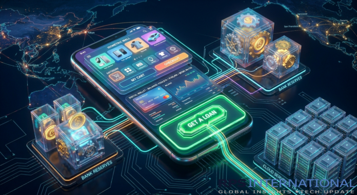 Why Every App is Becoming a Bank Concept of embedded finance showing banking services integrated into a retail mobile application.