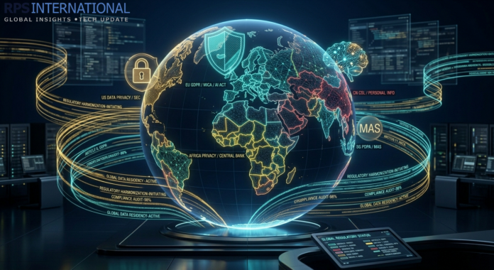 Global Data Protection Laws 2026 A global map illustrating the complex web of international data protection regulations in 2026.