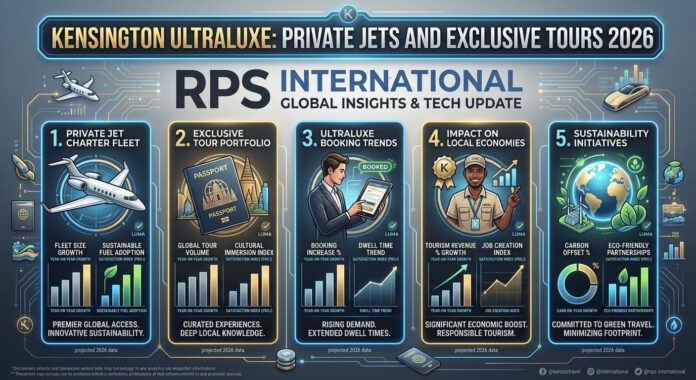 Kensington Ultraluxe Private Jets and Exclusive Tours 2026