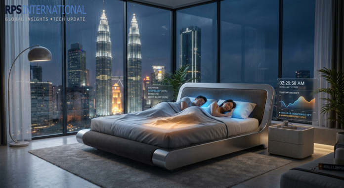 New Sleep Technology That Automatically Adjusts Temperature for REM Cycles A smart bed using localized thermal zones to regulate a sleeper's body temperature.