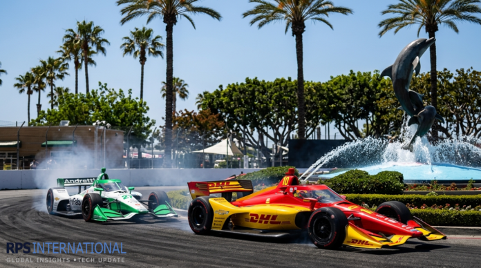 Palou Extends Championship Lead After Dominant Performance in Long Beach Alex Palou chasing Kyle Kirkwood during the 2026 Long Beach Grand Prix.