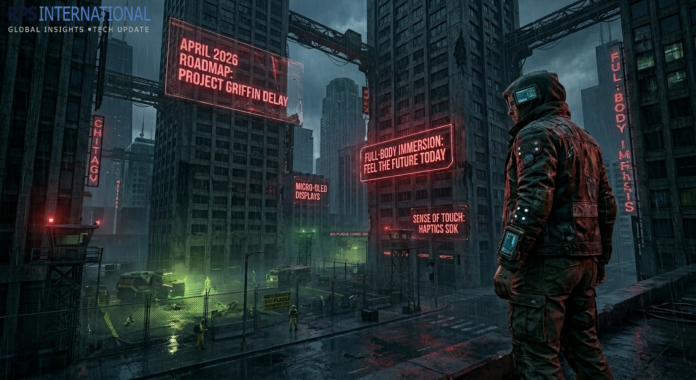 Concept art for Project Orion (Cyberpunk 2077 sequel) featuring a dystopian Chicago setting.
